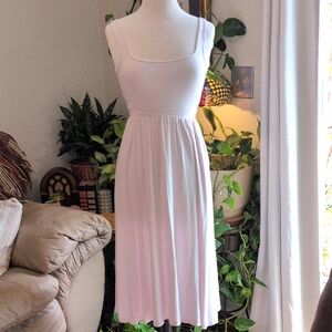 Wilfred Light Pink Midi Dress